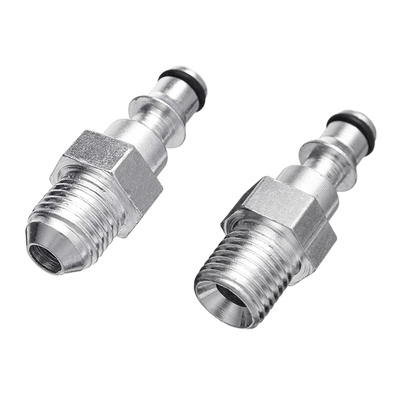 

2Pcs Quick Connection Pressure Washer-Gun Hose Adapter For Lavor Vax,M14 Convex Quick Insertion & M14 Recessed Quick Insert