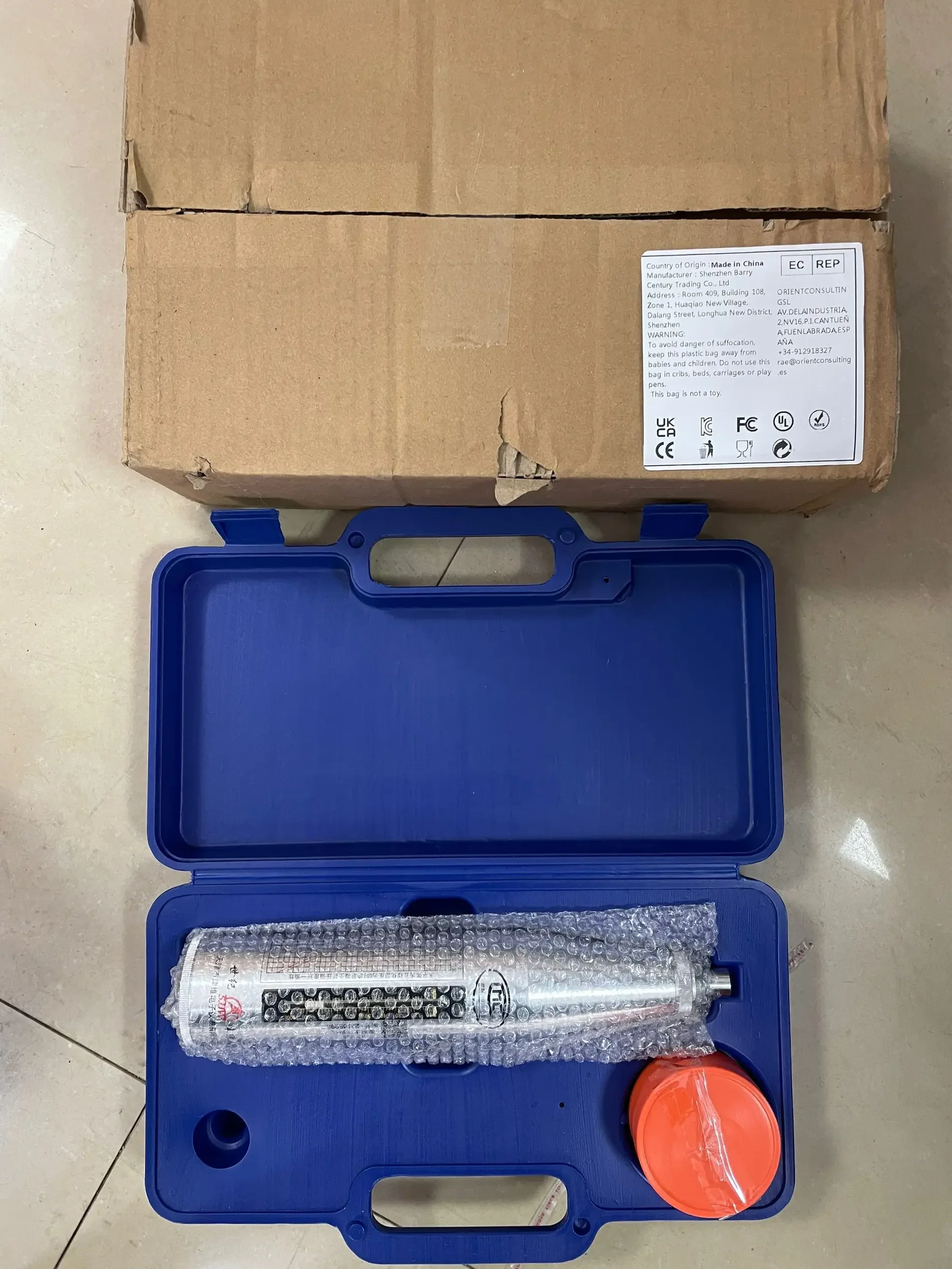 10-60MPa HT-225 100% Brand New Resiliometer Concrete Rebound Test Hammer Concrete Test Hammer