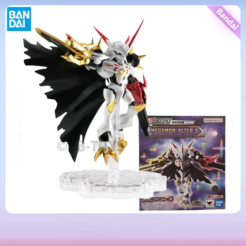 In Stock Bandai NXEDGE NX Omegamon Alter-s Action Figures Digimon Anime Toys for Boys Collection Display Gift Original Box BB