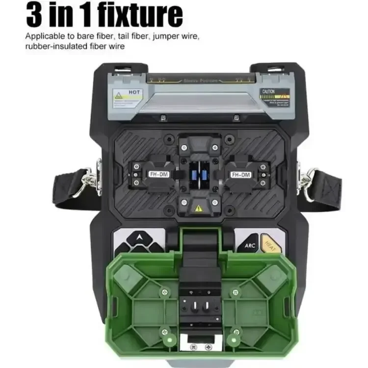 Máquina de soldadura de fibra óptica empalmadora de fusión JW4106S para equipos de telecomunicaciones FTTH 4G y máquina de empalme de fusión de red Wi-Fi