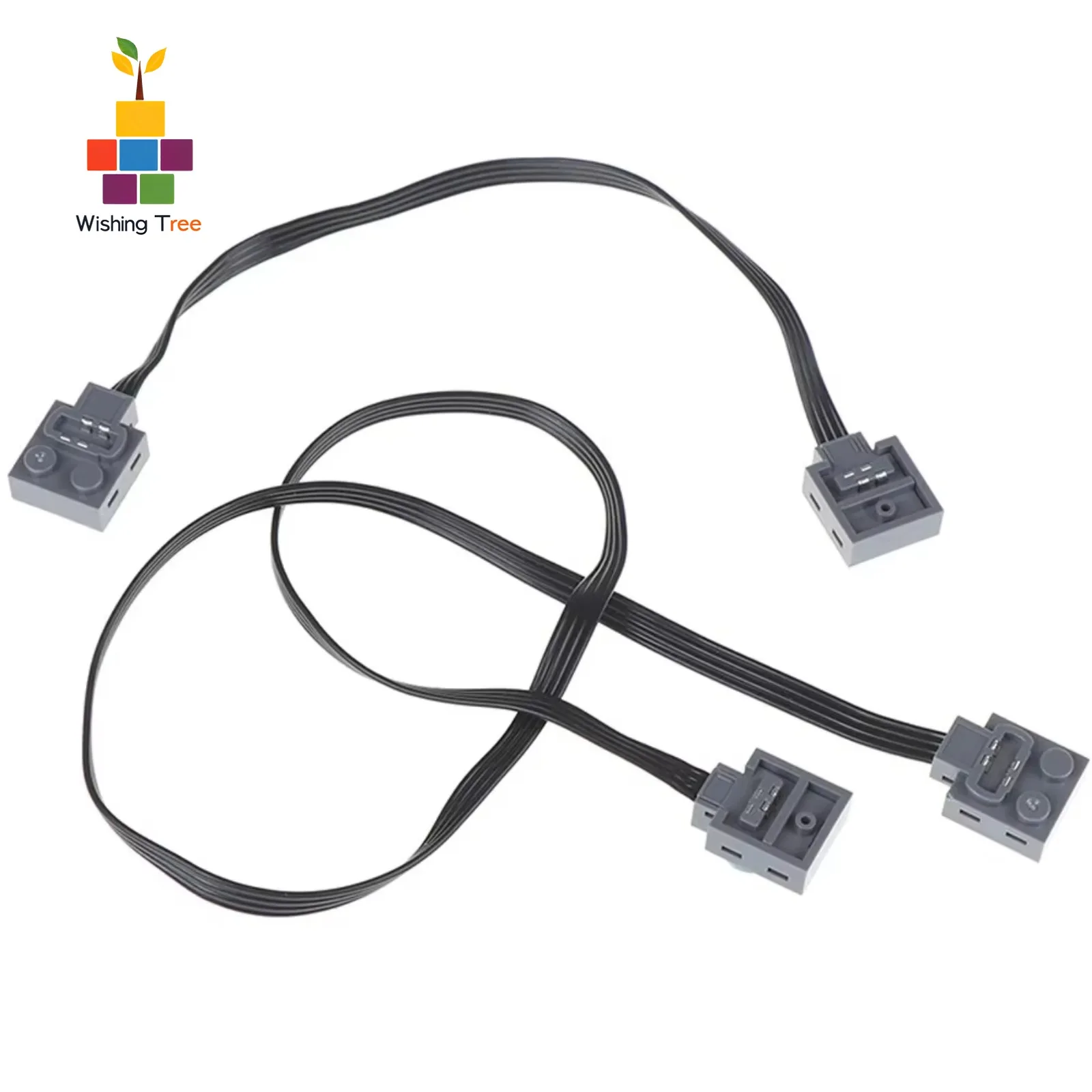 5/10PCS  Power Extension Wire 25/50cm for Motors 8886/8871/8870 LED Light Compatible with Technical MOC