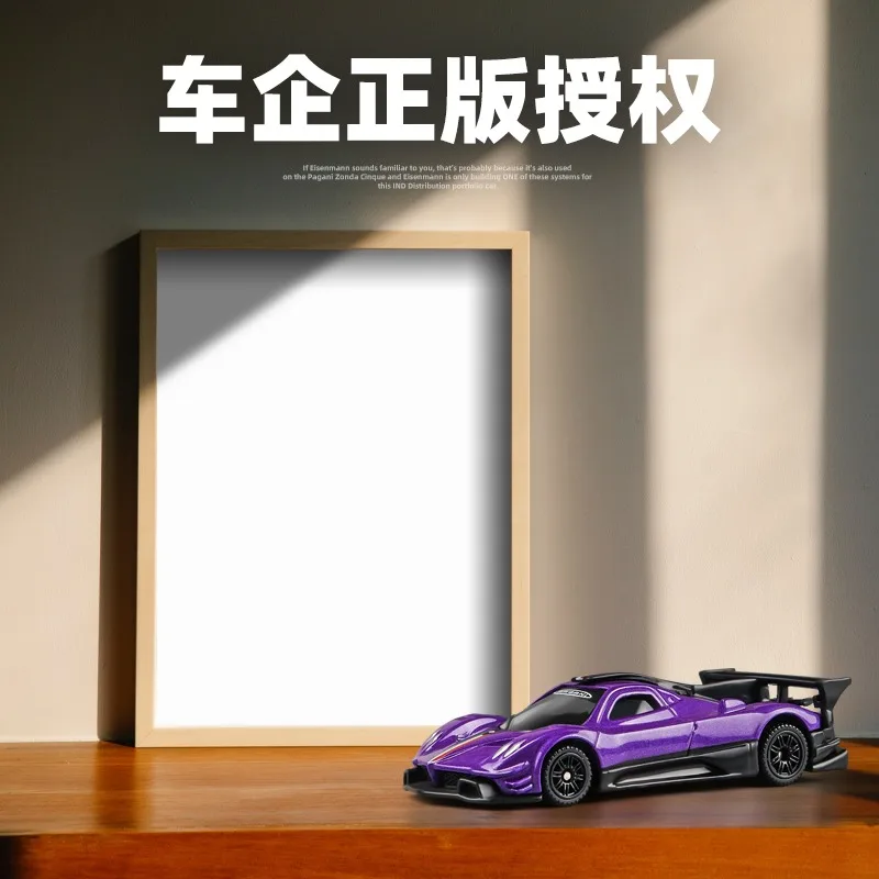 Maßstab 1:64 Pagani Zonda Diecast Model Car Collection Spielzeuggeschenk