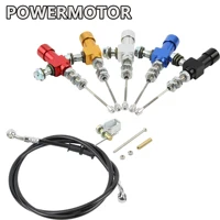 Embragues hidráulicos universales M10 para motocicleta, embrague hidráulico corto, bomba de transferencia de freno de rendimiento, juego de tubos de aceite de 1200MM para Motocross