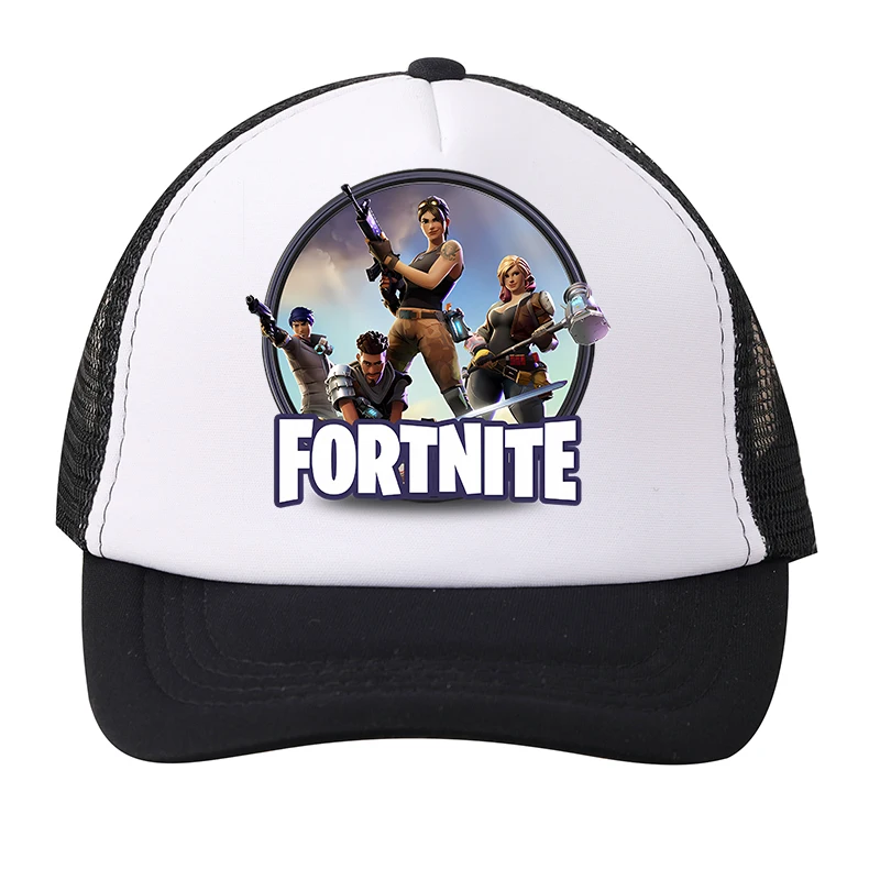 قبعات بيسبول Game Fortnite للفتيات والأولاد، قبعات كرتونية ليلية للأطفال والكبار قابلة للتعديل، قبعات شبكية صيفية مطبوعة هدية