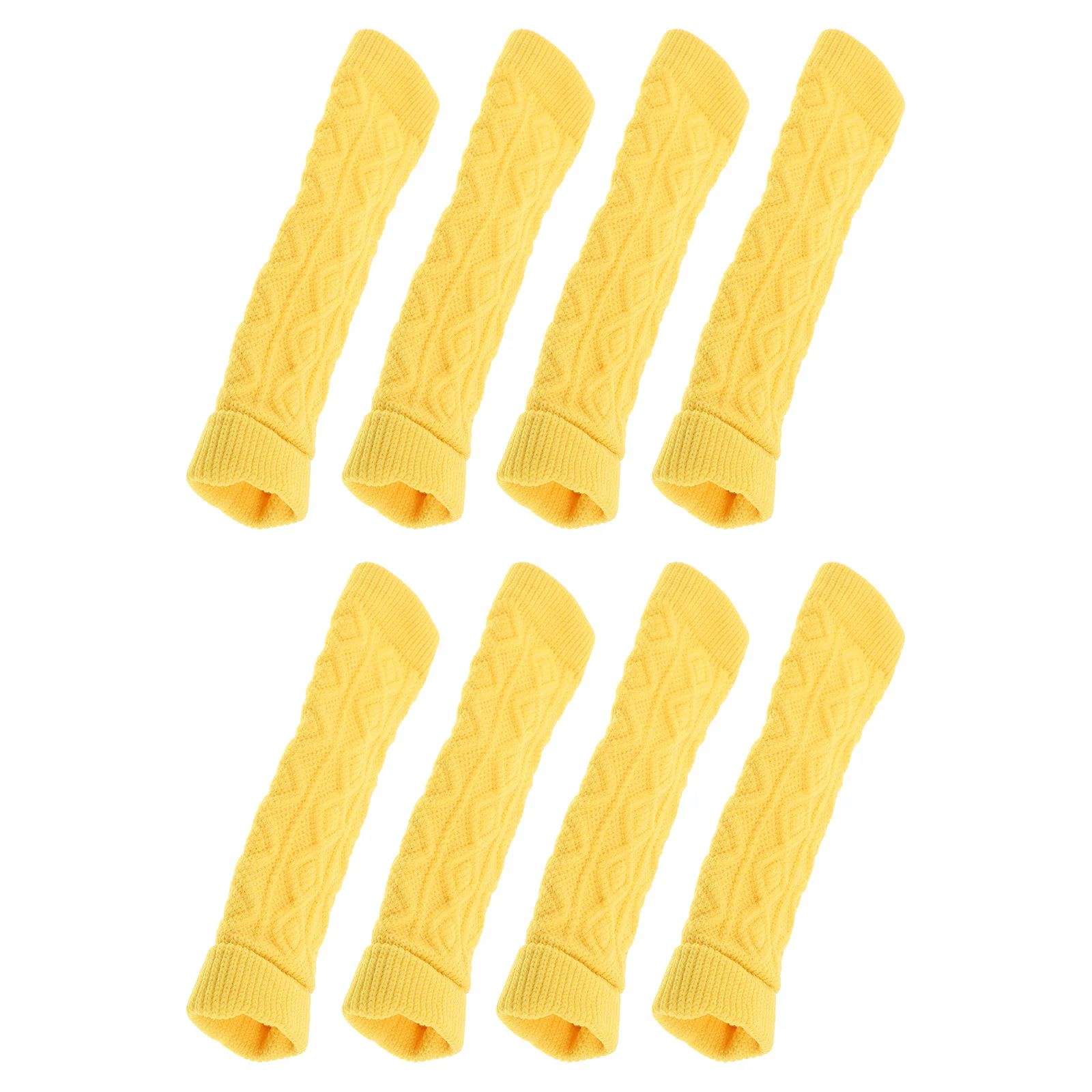 

8pcs Pet Sports Socks Breathable Non-Slip Dog Leg Protectors Knitted Sleeve For Front Back Leg Warmers Injury Prevention Joint