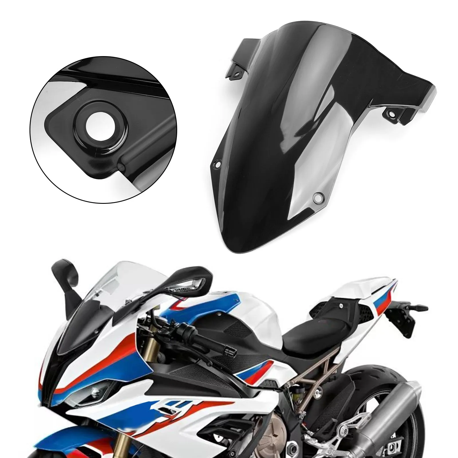 

Windshield WindScreen For BMW S1000RR 2019-2022 Motorcycle Windshield