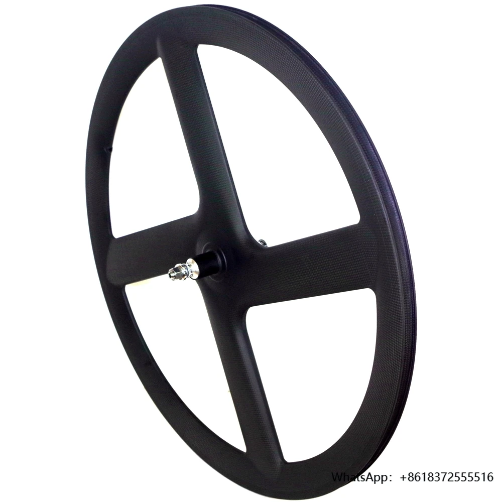 

BIKEDOC BZ4 Carbon Wheels 4 Spoke Bicycle Wheel Width 23mm Hight 47mm Powerway Hub With Road & Track Available
