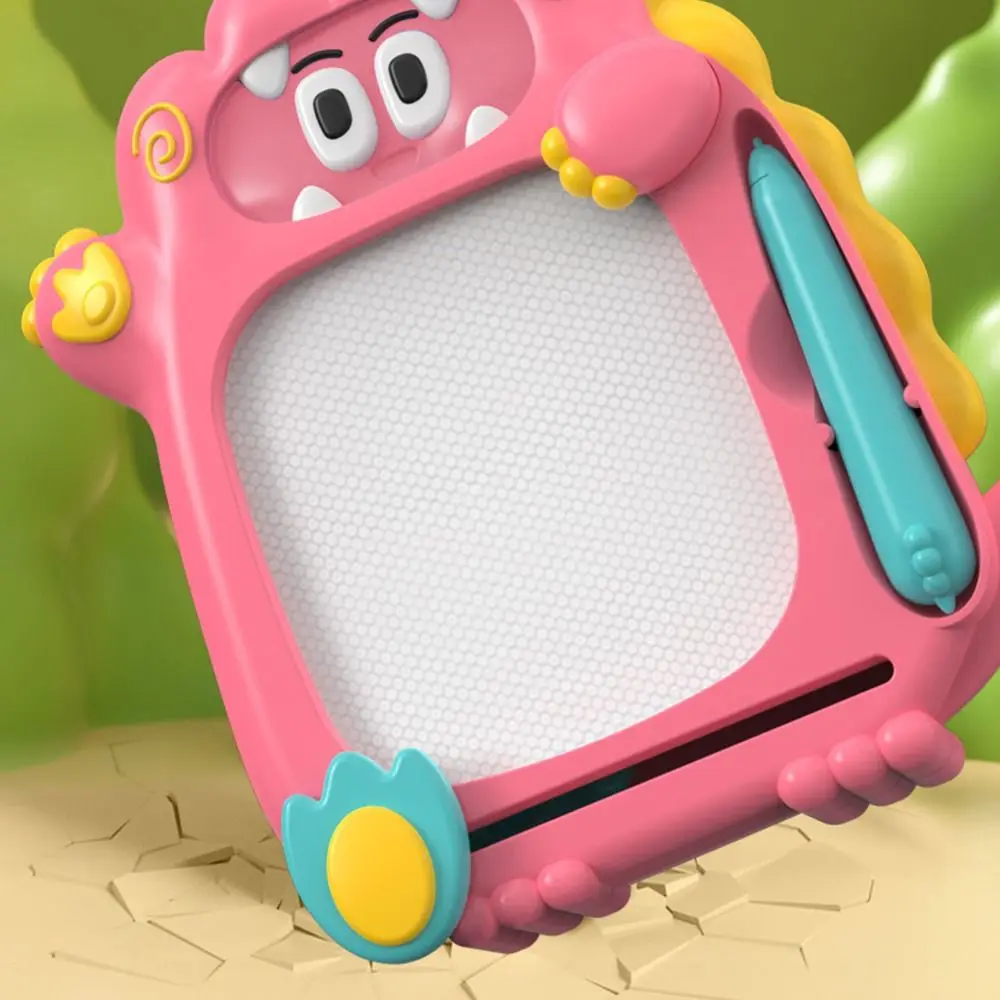 لوحة رسم 2 في 1 على شكل حيوانات كرتونية متعددة الألوان لوحة رسم بلاستيكية على شكل ديناصور كلب أرنب لعبة فرز الألوان للتعليم المبكر #4