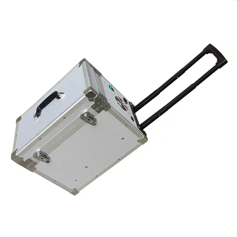 den--tal Portable Turbine Box Portable with air Pump 3-way  Suction