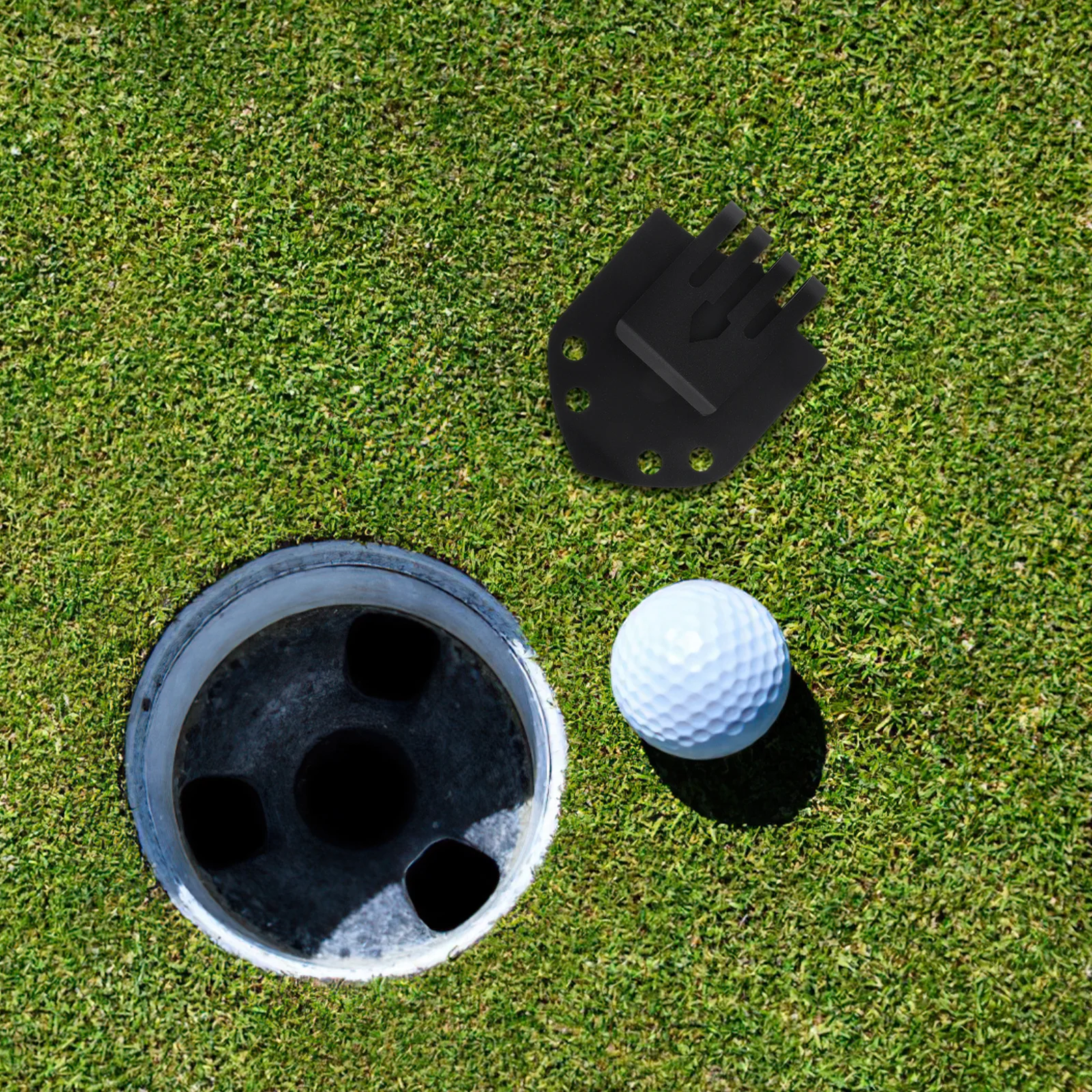 

Golf Bag Accessory Organizer Metal Clip Holder Golf Towel Clamp Durable Stylish Portable Design Metal Landing Pad for Bag