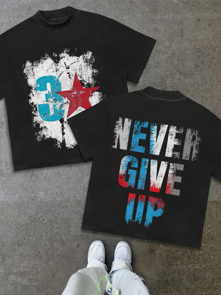 

Hip Hop Streetwear T-shirt Men Women Oversized Loose Short Sleeves T-shirt Trendy Harajuku Y2k Print Short Sleeves Top Tees