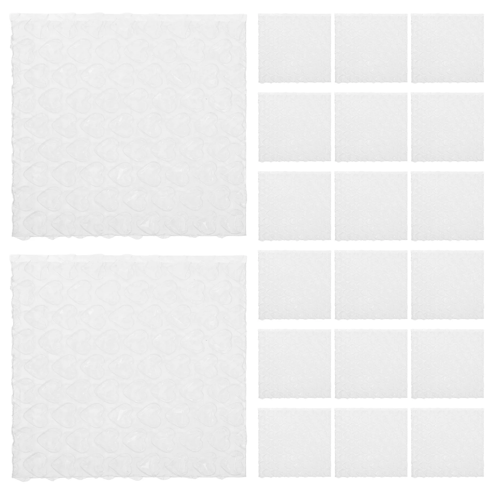 

100Pcs Love Design Bubble Envelope Heavy Duty Bubble Material for Safe Shipping Protection Stackable Packaging Mailing Envelopes