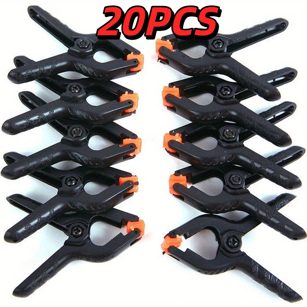 2inch Spring Clamps Heavy Duty Plastic For Background Muslin Canvas Paper Chromakey Screen Clip Photo Studio Carpenter Tool