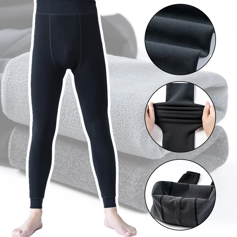 Fashion Thermal Underwear For Men Long Johns Thermal Pant Underwear Men Plus Size Warm Mens Leggings Long Pants Sleep Bottoms - Image 2