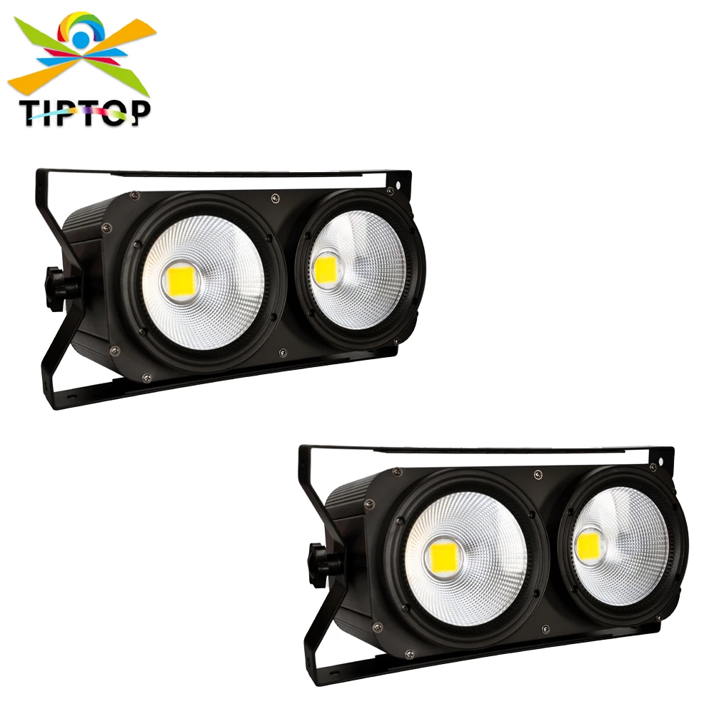 

Gigertop New Led Effect Wall Washer Light 2x100W 2 Eye Warm White Cool White Audience Light Background Hanging Truss