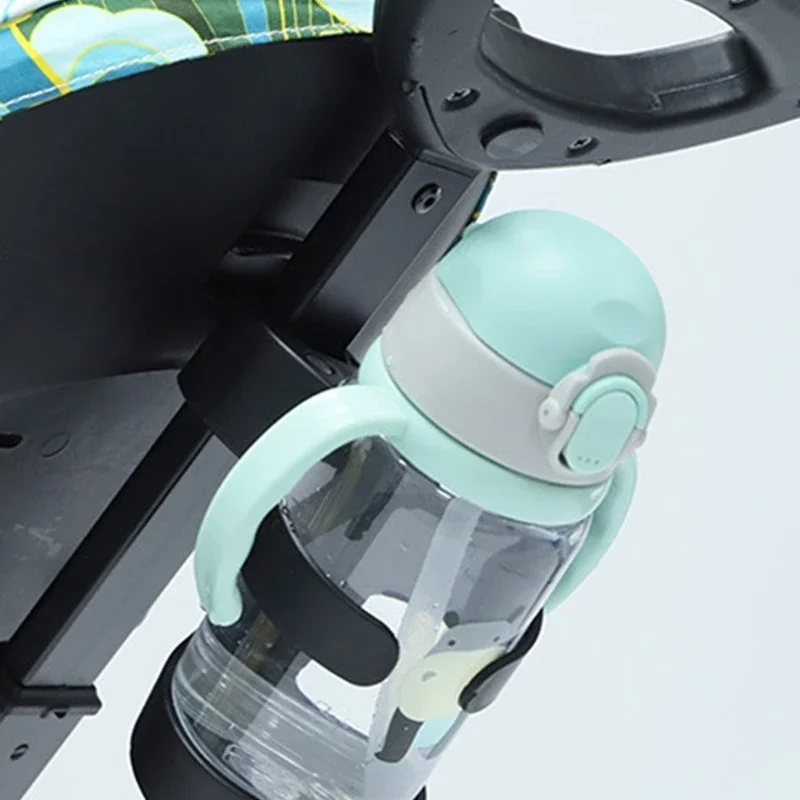 

Stroller Cup Holder Multi Functional Water Bottle and Drink Holder for Bottles Adjustable Foldable Material ABS