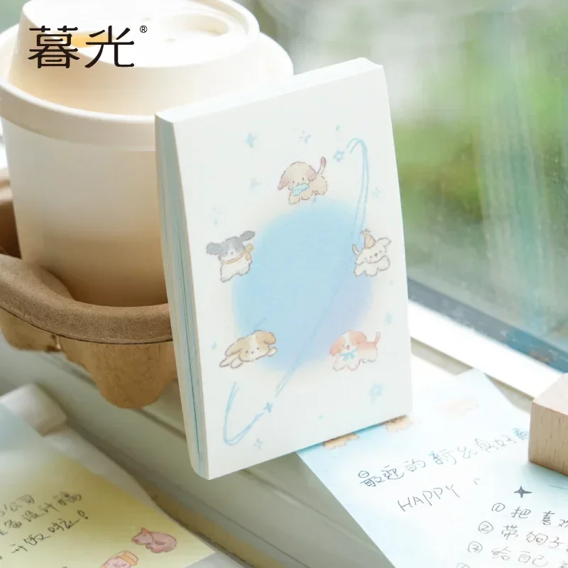 Today's Cute Series of Note Pads Korean Ins Girly Heart Cartoon Notebook Student Notes Message Paper  Kawaii Stationery