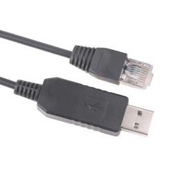 USB Serial Cable for Pylontech Li-ion Battery Communication Console Debug ,  USB RS232 TO RJ45 Cable
