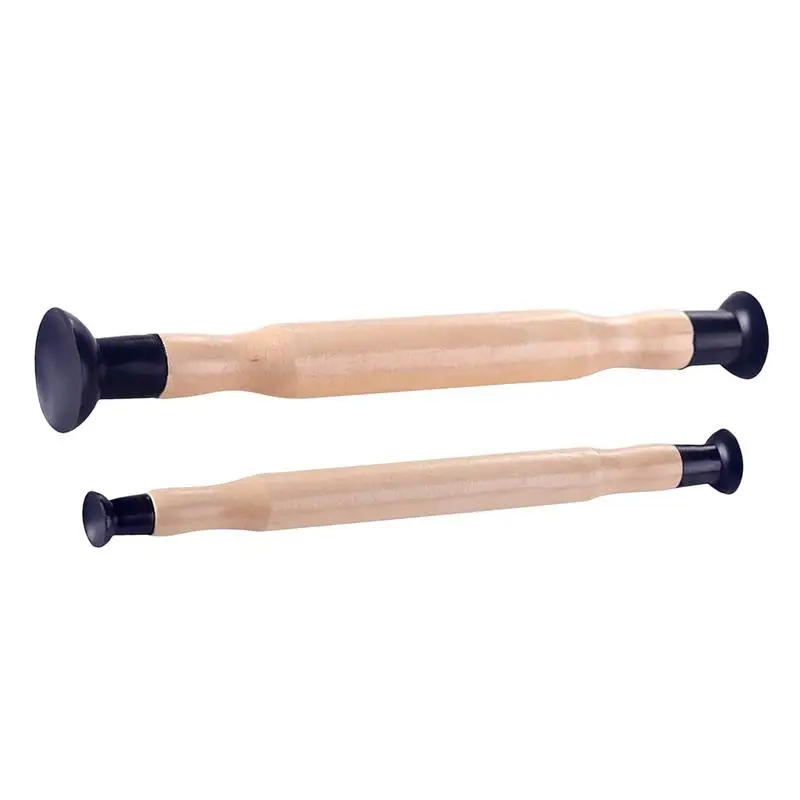 Válvula de moagem Rod Torno Ferramenta, Fresagem Rod, Ferramentas manuais, Ferramenta do carro, Hardwood Handle, 2pcs