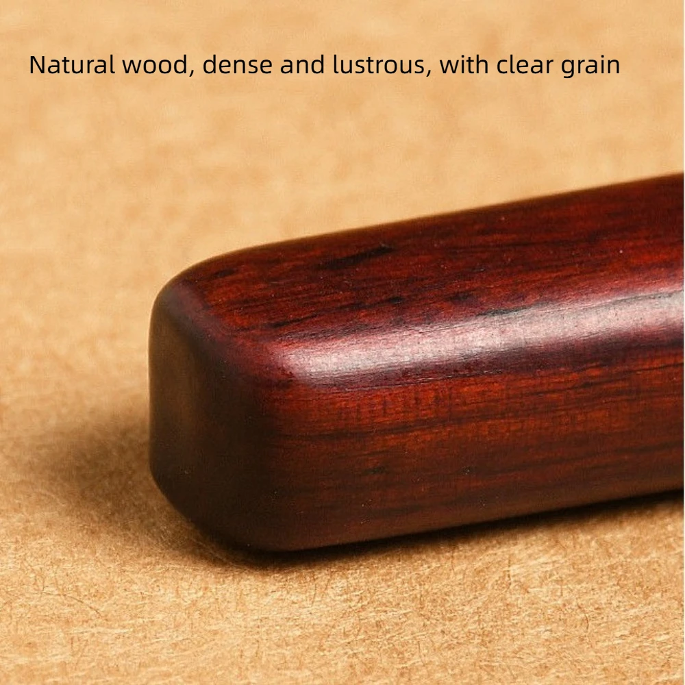 

Chinese Style Rosewood Keychain Good Luck Vintage Mobile Phone Charm Car Decorations Cultural Symbol