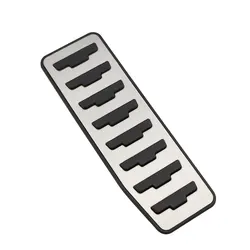 Car Dead Pedal Foot Rest Pedal Cover for Land Rover Discovery Sport Range Rover Evoque for Jaguar F-Pace XE XF LHD Accessories