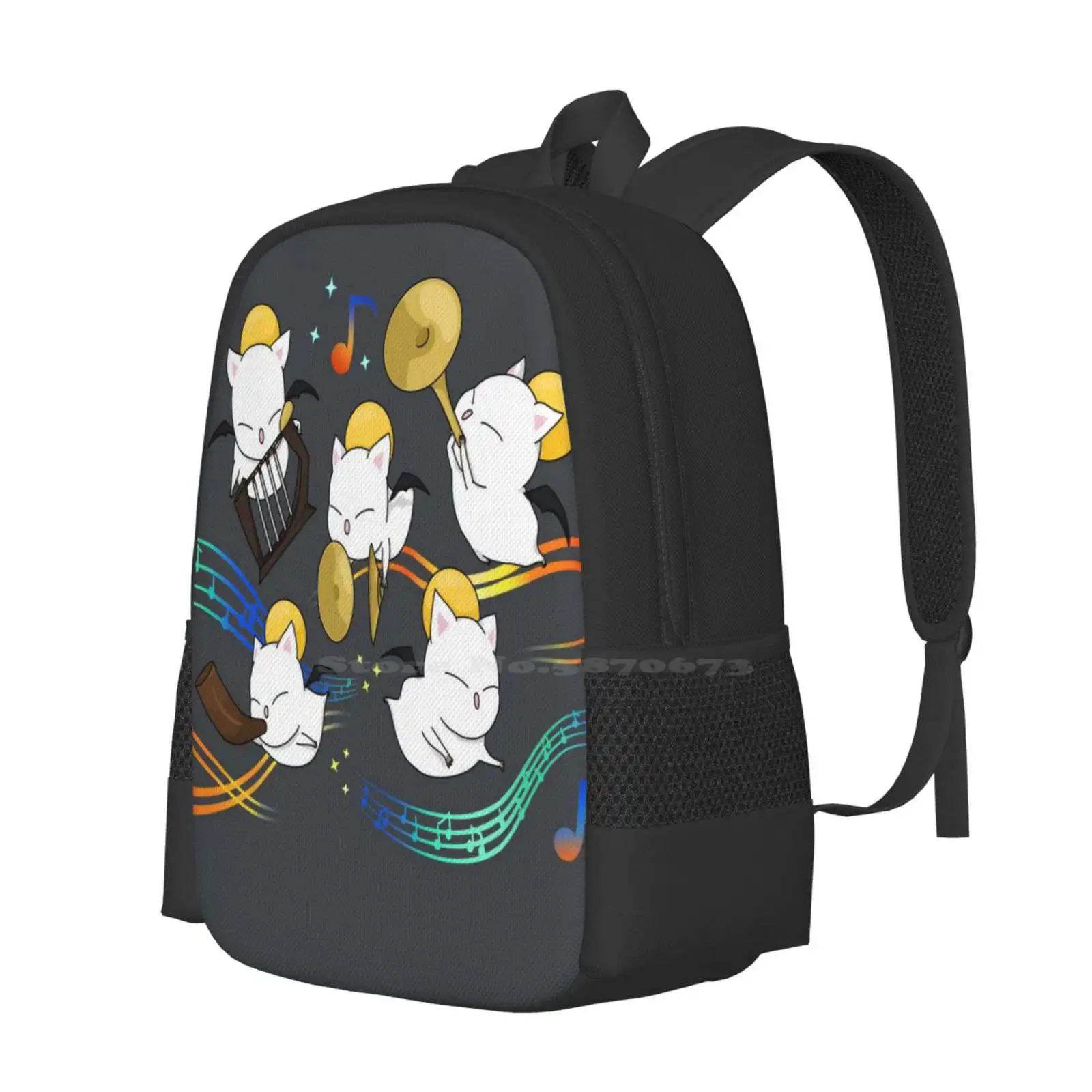 The Primogs Backpacks For School Teenagers Girls Travel Bags Ff14 Final Fantasy 14 Final Fantasy Xiv The Primogs Moogles Ffxiv