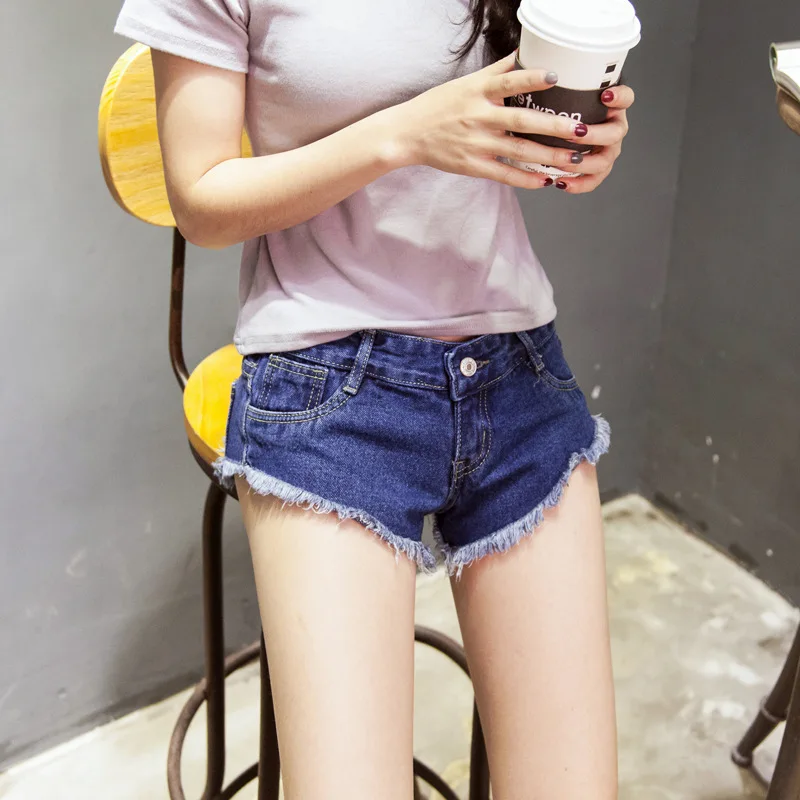 Fashion New Women Classic Denim Shorts Low Waist Jeans Panties Office Lady Outdoor Casual Clothing Girl Party Gift P96