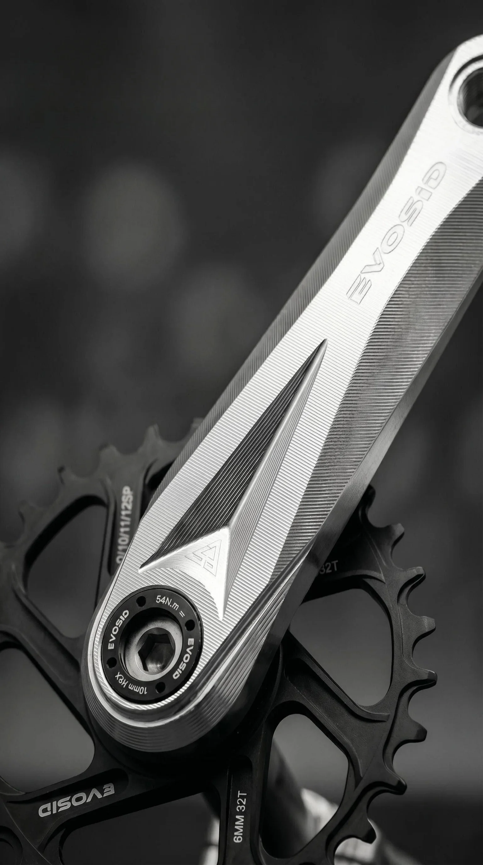 EVOSID 160mm MTB Kurbelgarnitur Hohlintegriert 12-fach Kurbel 165mm 170mm Narrow Wide Bike MTB 32/34/36/38T Kettenblatt mit Tretlager – Detail 9