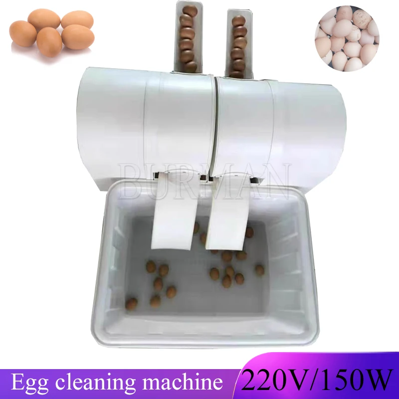 220V Poultry Farm Egg Washing Machine Small Egg Washing Machine Chicken Duck Goose Egg Machine