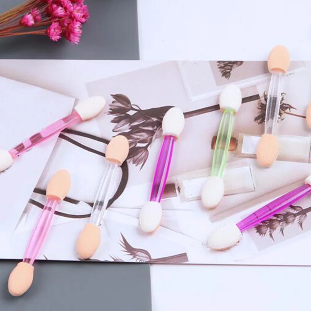 30 قطعة مجموعة فرشاة ظلال العيون برأسين أدوات إسفنجية ذات رؤوس عينية طبيعية إلى درامية للحفلات والمهرجانات #2