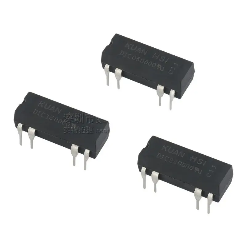 2pcs/ Imported SPDT 5V/12V/24V 1A 10W One Normally Open One Normally Closed Conversion Reed Switch Relay