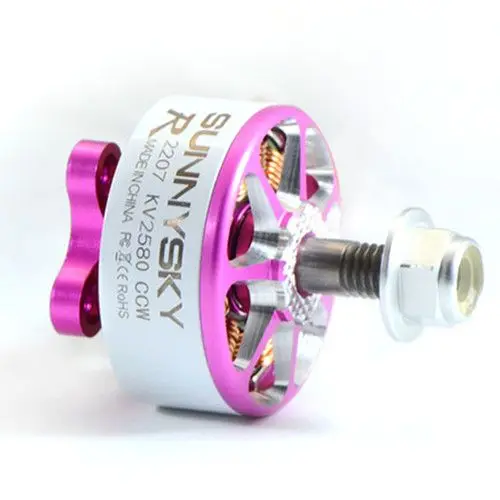 1 زوج Sunnysky E-R2207 2580KV CW/CCW 3-4S فرش السيارات ل RC روبوت FPV سباق