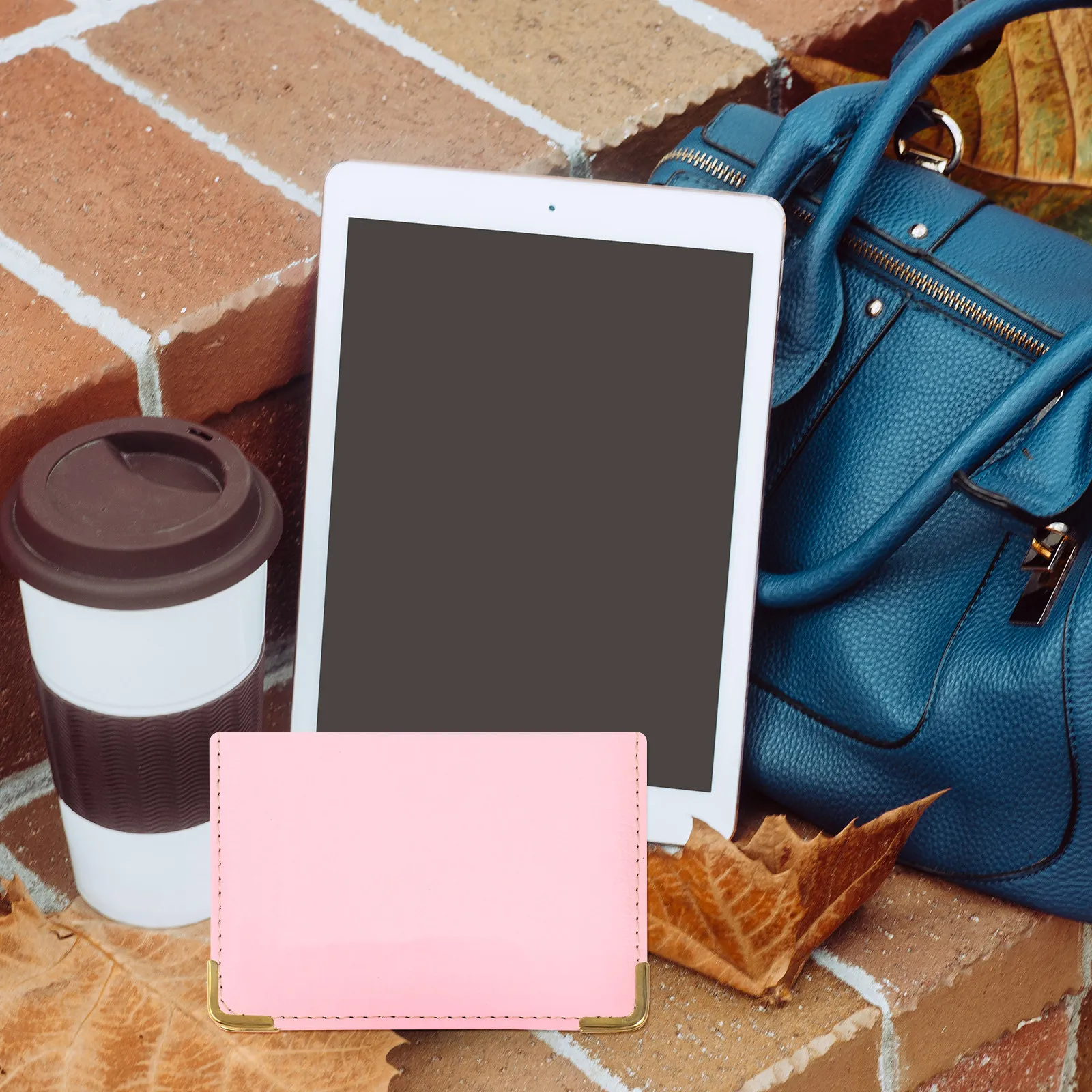 

1Pcs Id Card Holder Protective Sleeve for Credit Cards Bank Cards Pack PU Multi-Slot Organizer Daily Carry Pouch