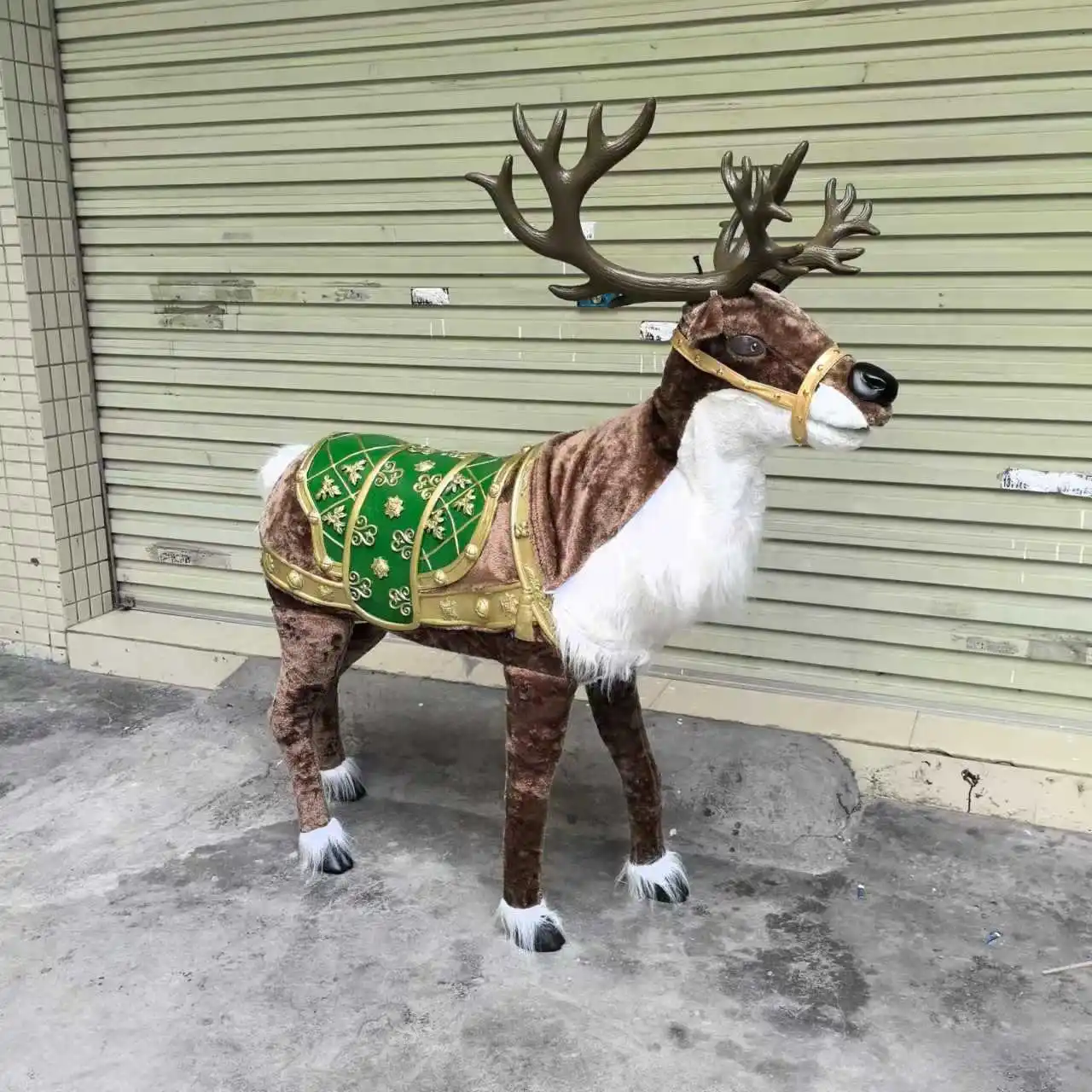 Christmas Deer Decor, Party Festival Venue Atmosphere Ornaments, Holiday Decoration Gifts, Reindeer Props for Xmas Celebration