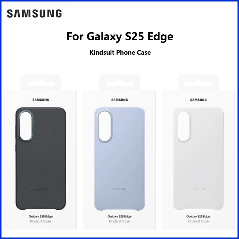 Original Samsung Galaxy S25 Edge Kindsuit Phone Case Protective Cover Stylish Design Durable Soft Inner Lining EF-VS937