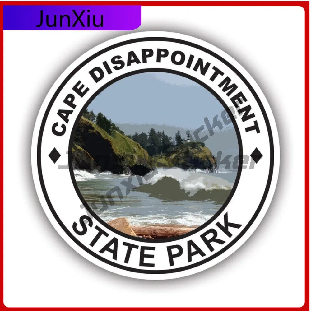 

Cape Disappointment State Park Sticker Creative Decals State Flag Patriotic Car Sticker Vinyl Decal Waterproof Durable Fade