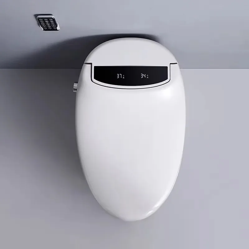 Bathroom Ceramic Intelligent Toilet Modern Luxury Electric Automatic One Piece Hotel Bidet Smart Toilet