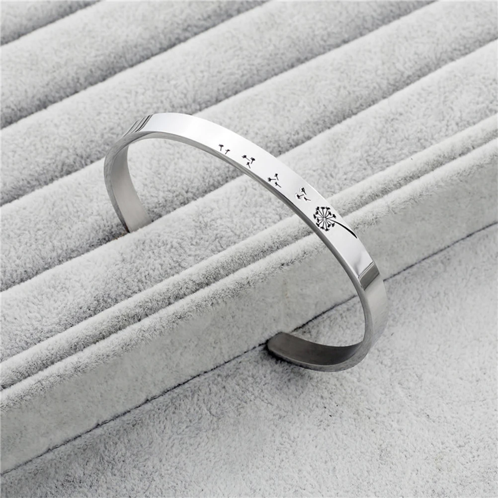 

Bracelet Open Bracelets for Men Titanium Steel Women Jewelry Man Statement Gift