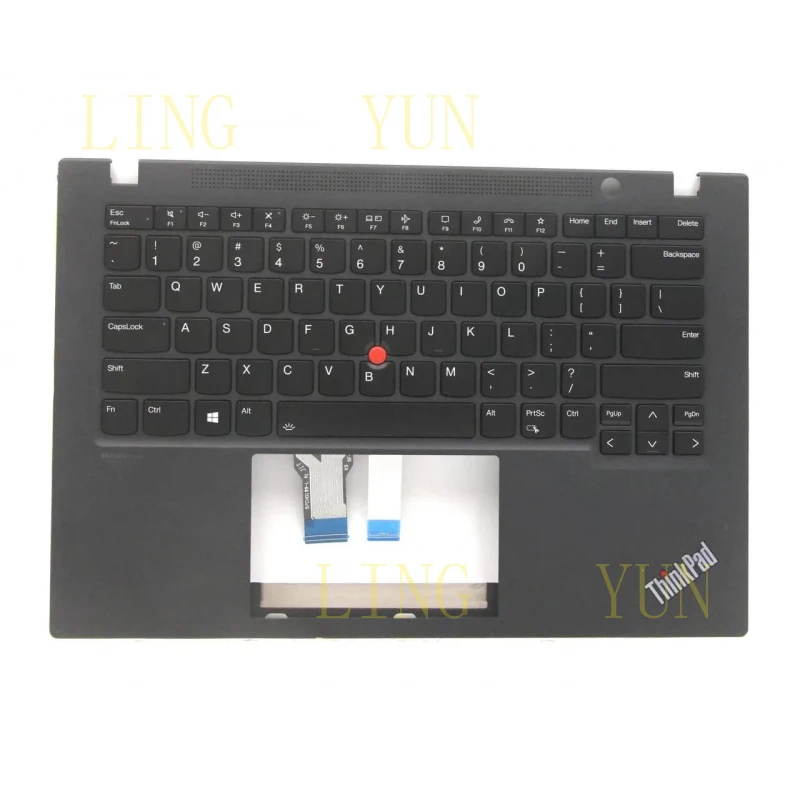 Z  5M11A37252 For Lenovo Thinkpad T14s Gen 2 Palmrest w/Keyboard upper case cover
