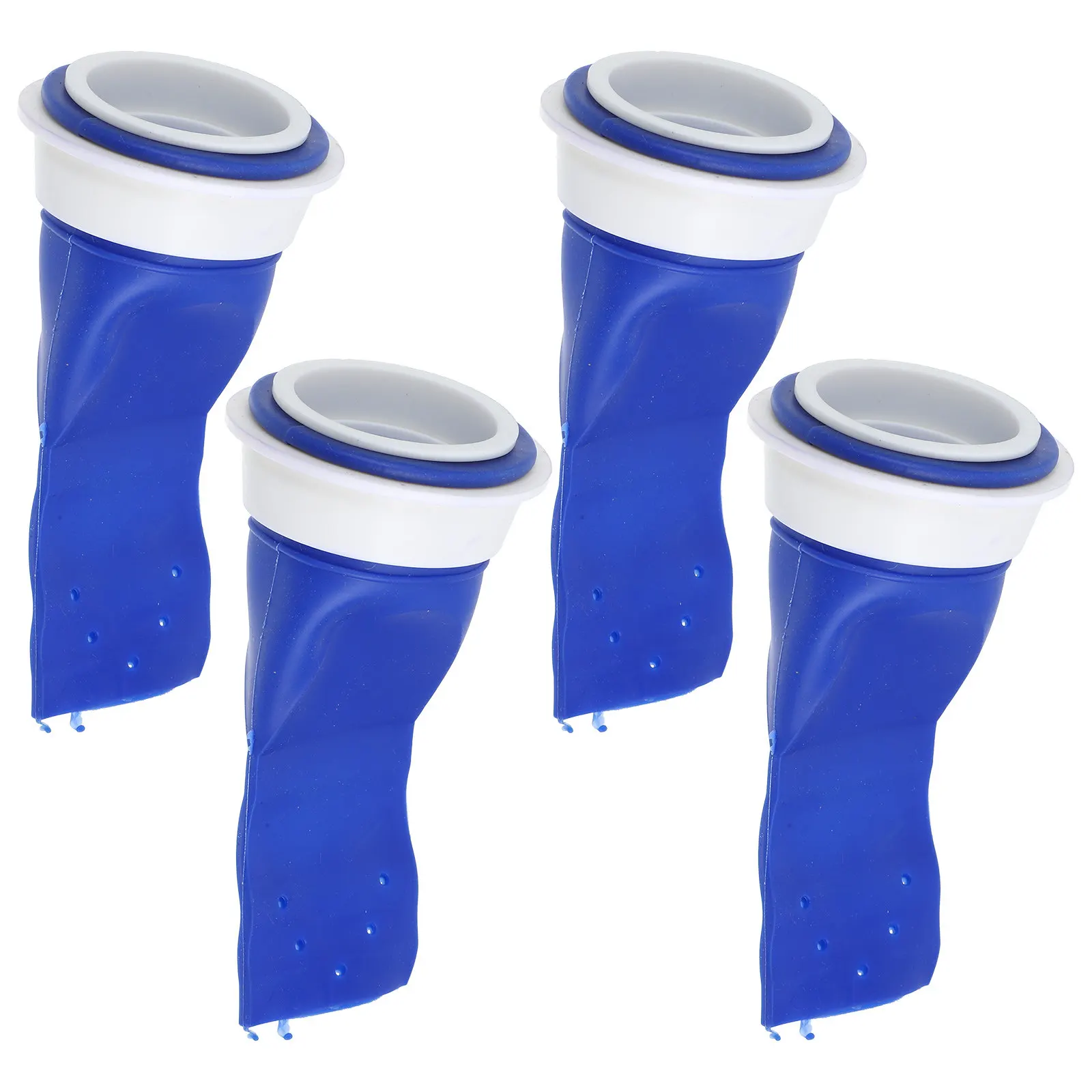 

4Pcs Floor Drain Seal Ring Backflow Preventer Shower Kitchen Sink Sewer Drain Hose Plug Odor Prevention Sewer Seal Plug