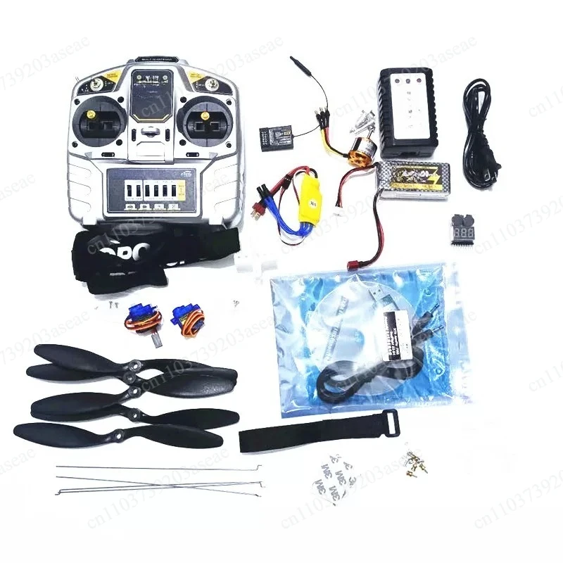 SU27 Fixed Wing Aircraft DIY RC Model Kit with Complete Electronic Parts and Remote Control