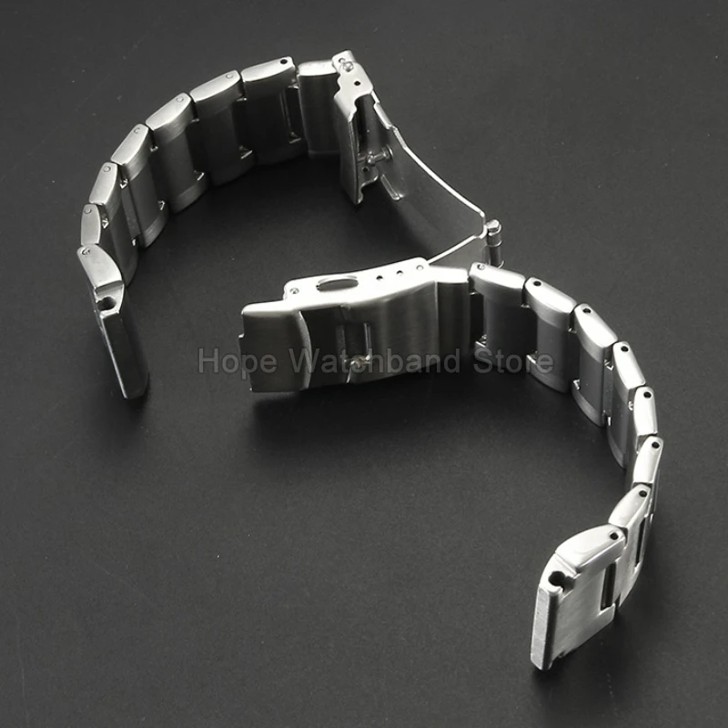 Correa de reloj de acero excelente, duradera, resistente al desgaste, experiencia de uso cómoda para Prospex Landmaster SRPD25 SKX779 SKX781 20mm