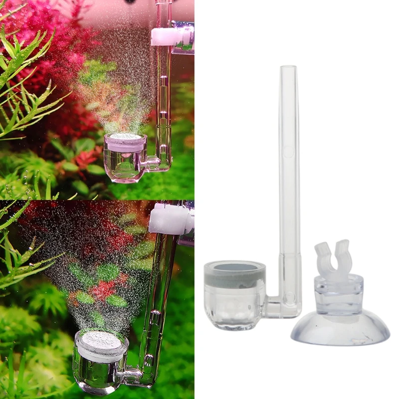 Acrylic for Nano CO2 Diffuser Atomize Quiet Bubbling with Tiny Bubbles for Aquar