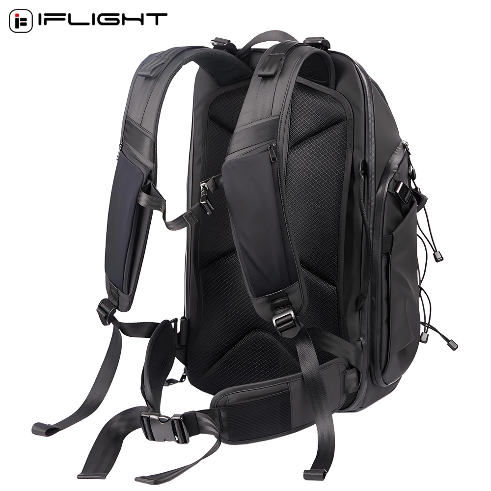 Mochila para drone IFlight FPV V2 540X380X250mm 35 litros de grande capacidade com revestimento de PU mochila para drone de tecido à prova d'água