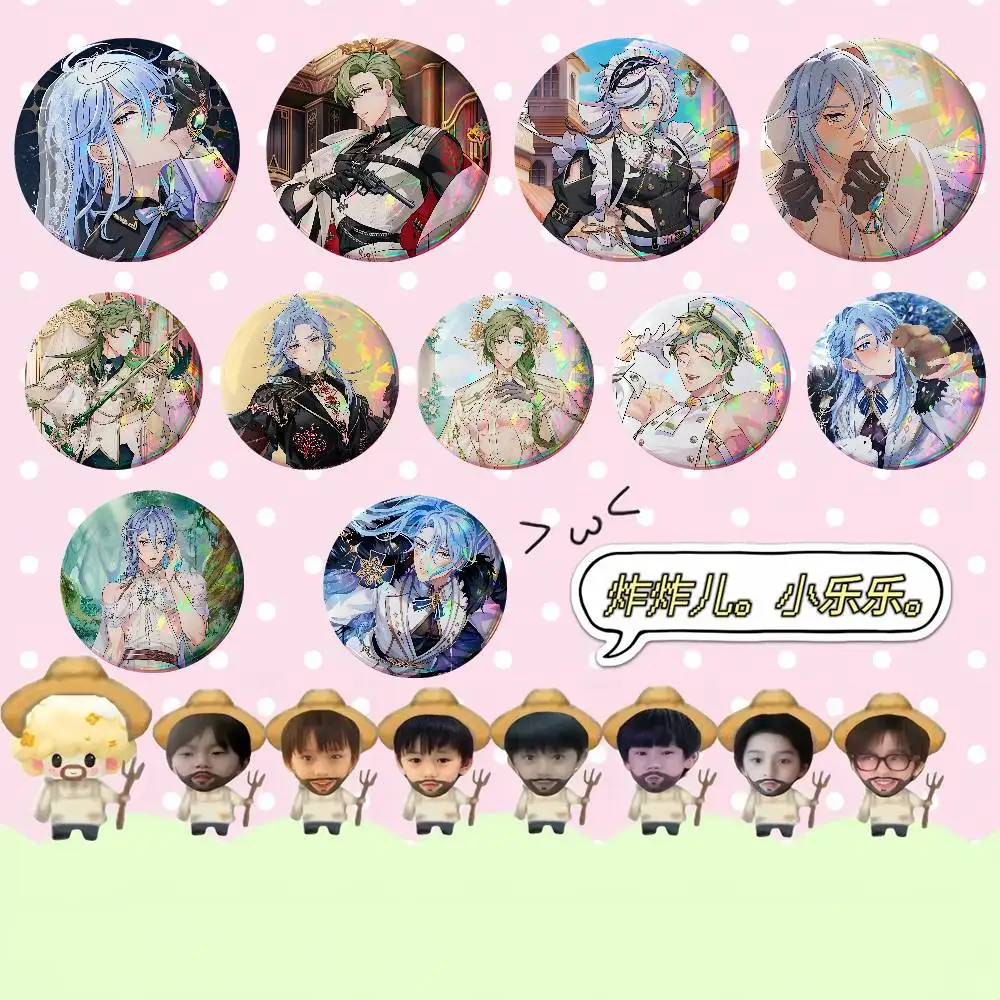 Nu Carnival Badges Tinplate Soft Button Pin Brooch Metal Badge Custom Jewelry Accessories Hat Bag Lapel