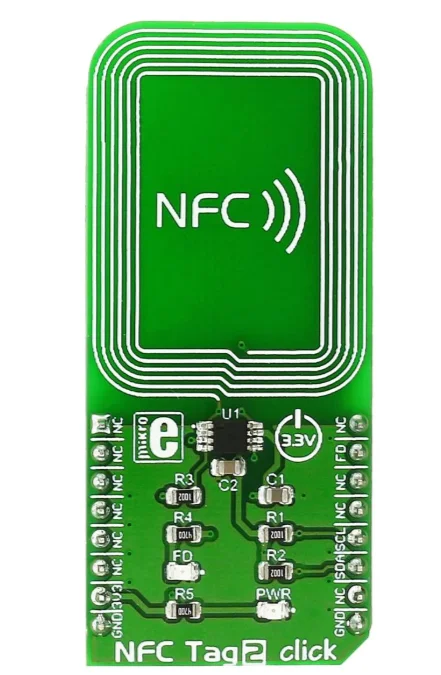 MIKROE-2462 NFC/RFID NFC Tag 2 Klik NT3H1101