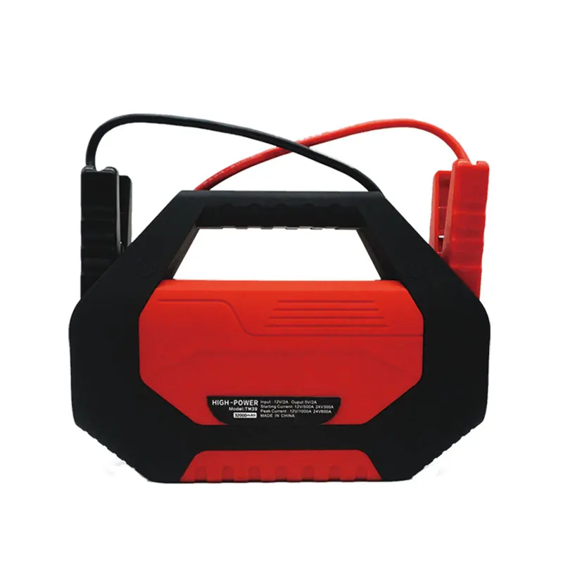 New battery pack car battery jumper cables 24v power bank jumper car battery lortable jump starter