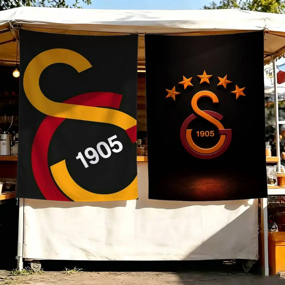 G-Galatasaray SK Flag Digital Printing Banner for Garage Wall Out Door Decoration