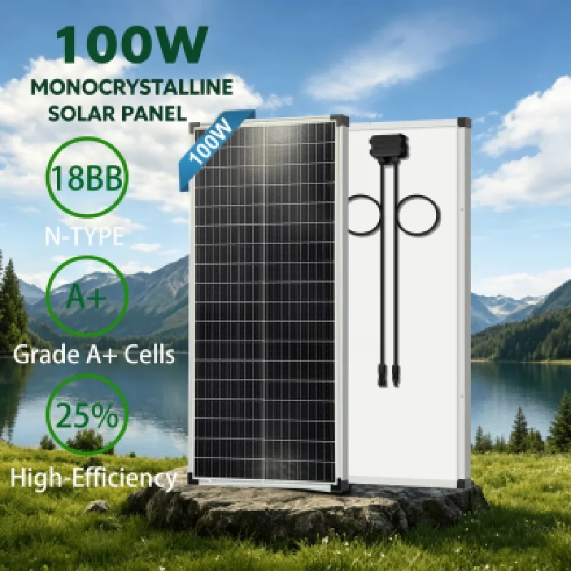 

AeternaSol 400W Solar Panel Watt N-Type 18BB Bifacial Solar Panel 25% High Efficiency Module Solar Panel Monocrystalline PV Module Powe RV Marine Boat Caravan Off Grid Monocrystalline Rigid High-Efficiency PV Module Power Charger for Sunsheds,Rvs