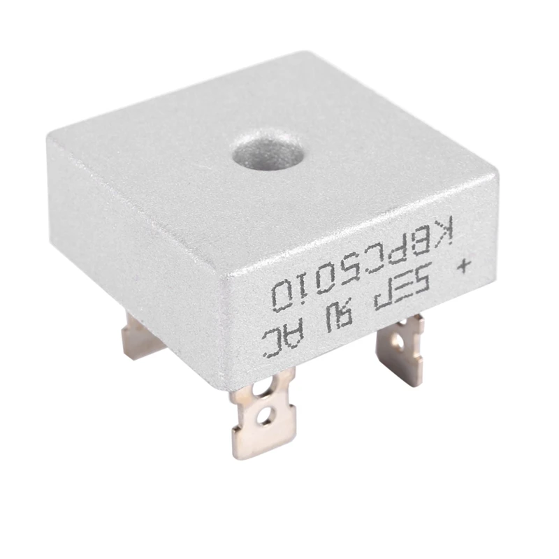 

AA58 Single Phase Diode Bridge Rectifier 50A 1000V KBPC5010 New